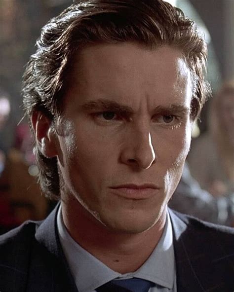 christian bale american psycho haircut.